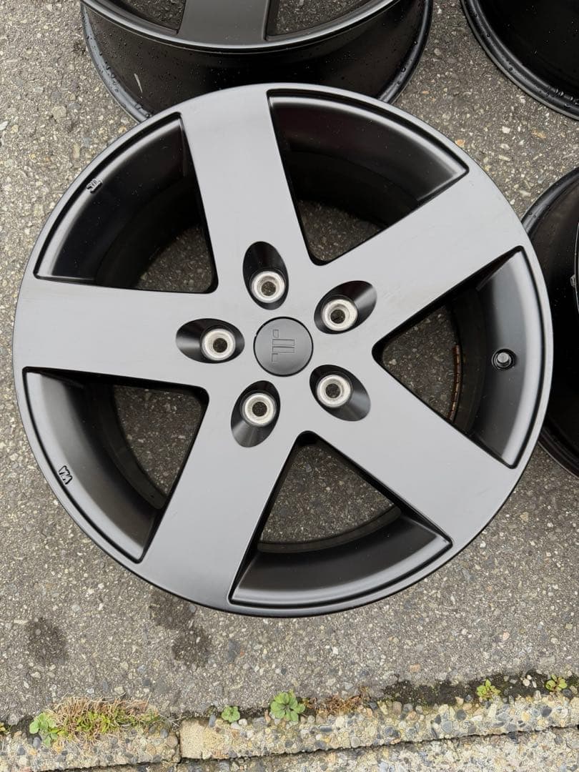 Jeepラングラー トレイルランナー 17インチ フラットブラック 大傷なし