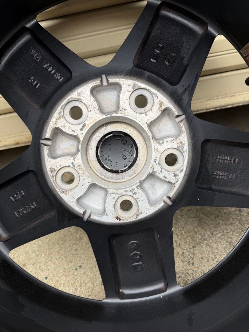 Jeepラングラー トレイルランナー 17インチ フラットブラック 大傷なし