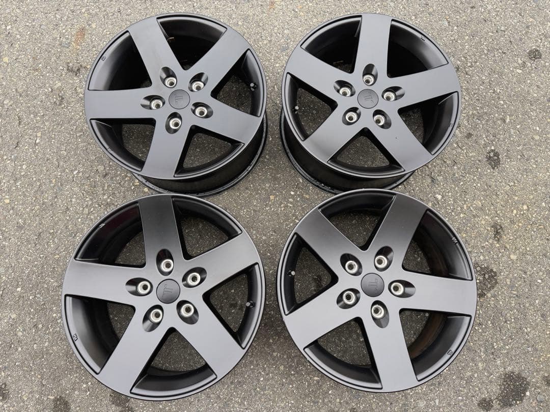 Jeepラングラー トレイルランナー 17インチ フラットブラック 大傷なし