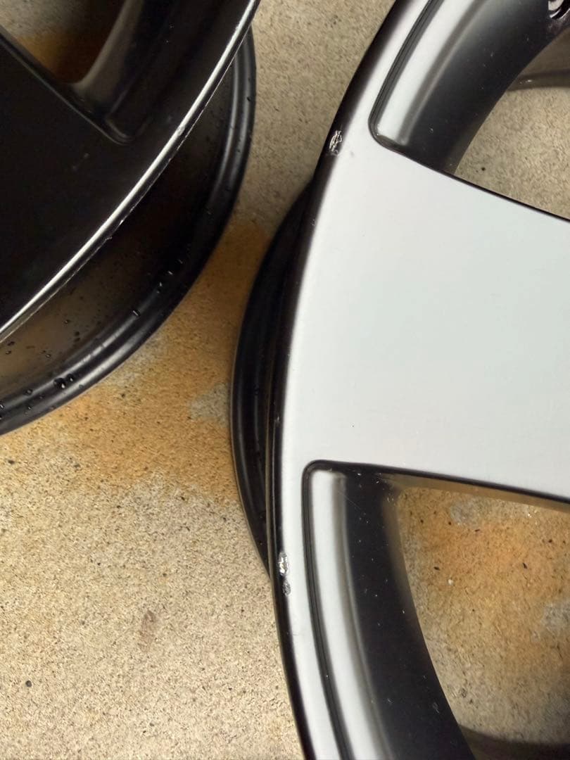 Jeepラングラー トレイルランナー 17インチ フラットブラック 大傷なし