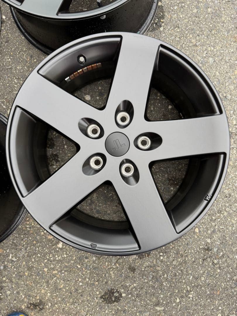 Jeepラングラー トレイルランナー 17インチ フラットブラック 大傷なし