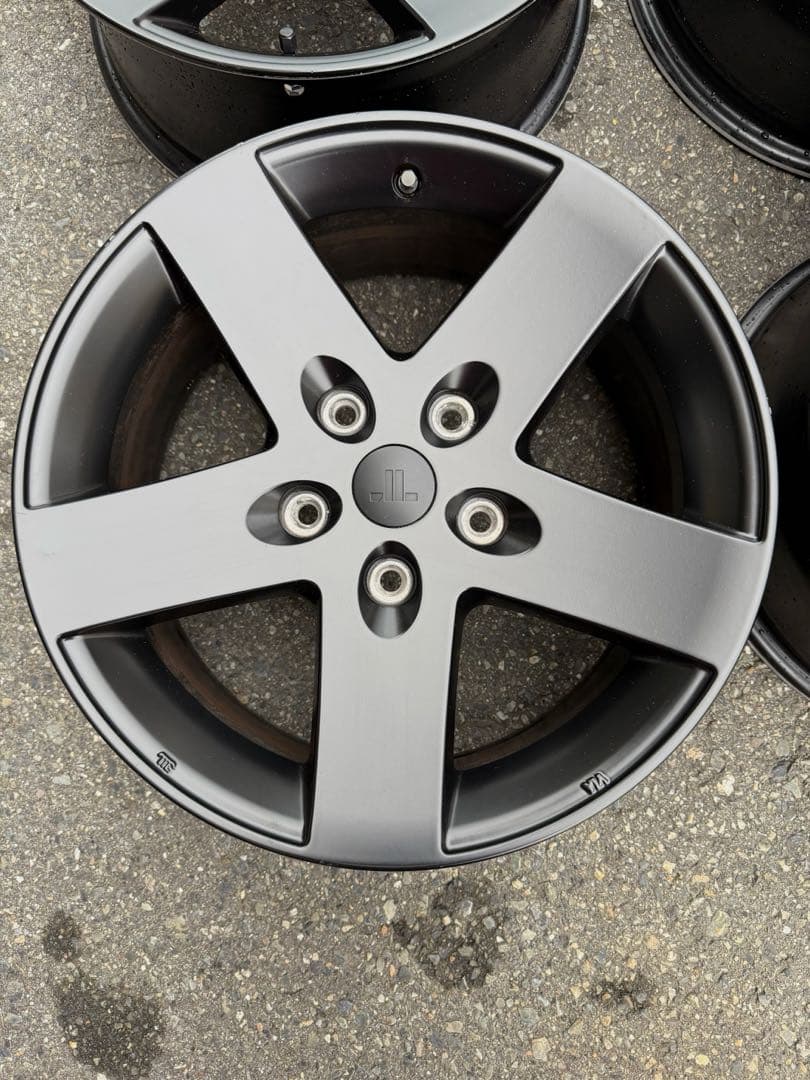 Jeepラングラー トレイルランナー 17インチ フラットブラック 大傷なし