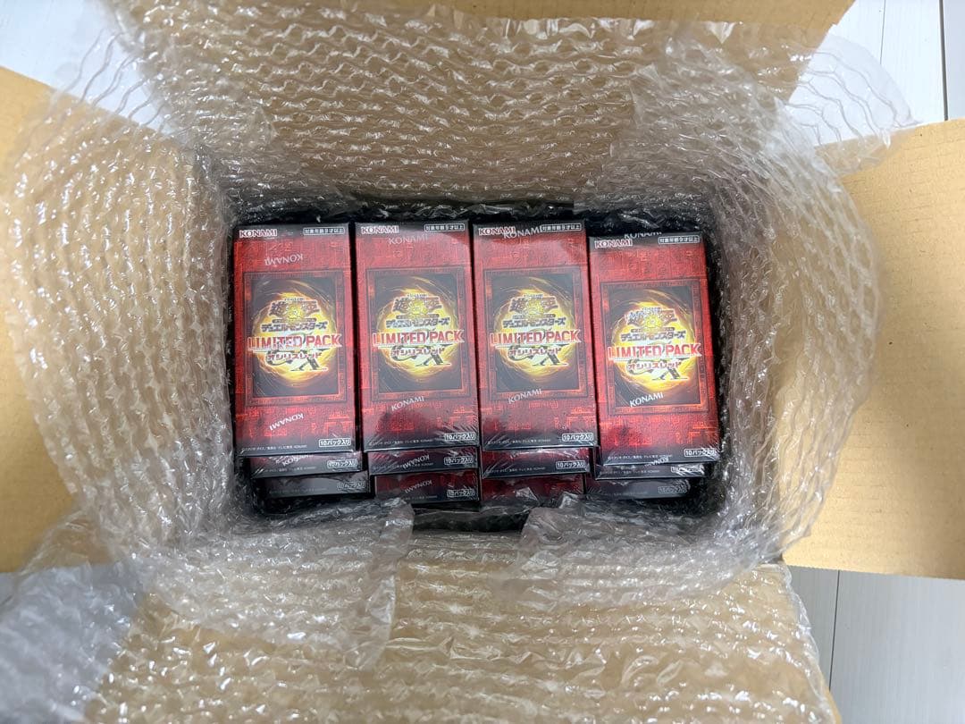遊戯王 LIMITED PACKオシリスレッド　未開封シュリンク付き 12BOX
