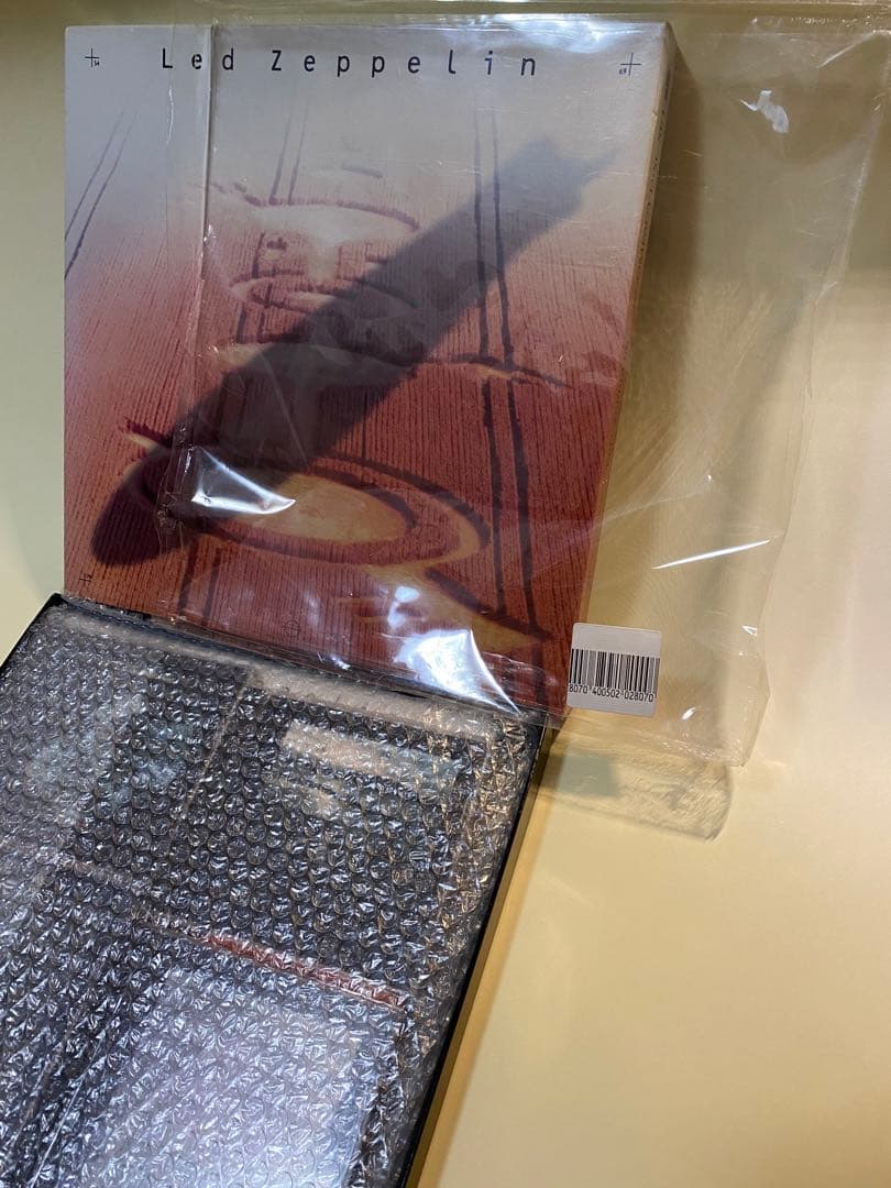 【1990年未開封→内容確認開封】レッド・ツェッペリン CD BOX