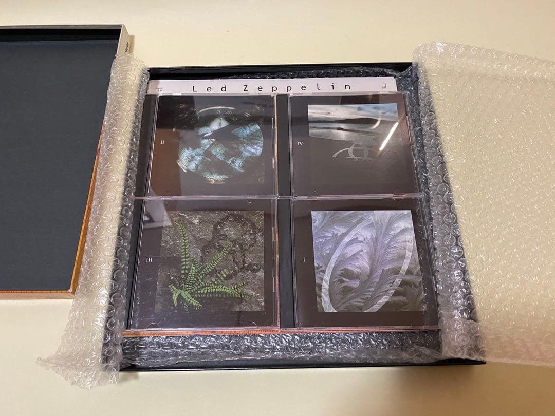 【1990年未開封→内容確認開封】レッド・ツェッペリン CD BOX