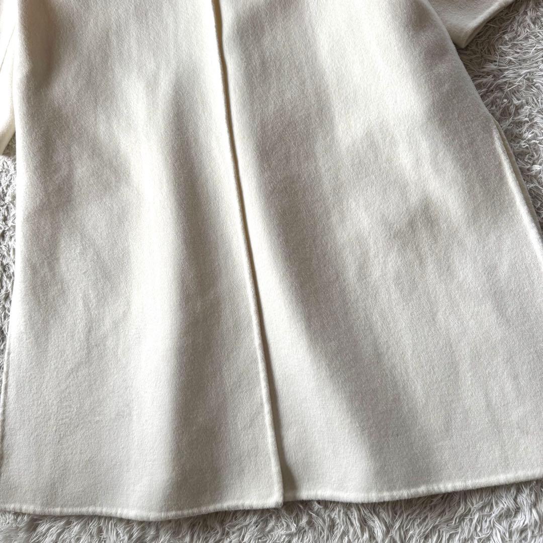 極美品✨　ジェナ ガリャルダガランテ リバーコート ダブルフェイス アイボリー