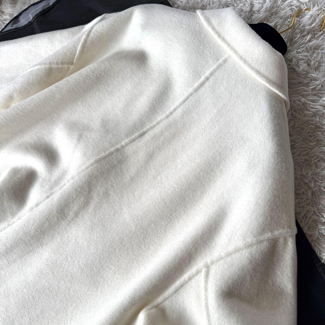 極美品✨　ジェナ ガリャルダガランテ リバーコート ダブルフェイス アイボリー