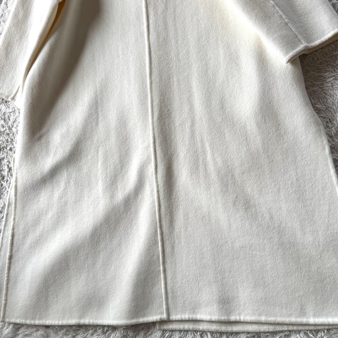 極美品✨　ジェナ ガリャルダガランテ リバーコート ダブルフェイス アイボリー