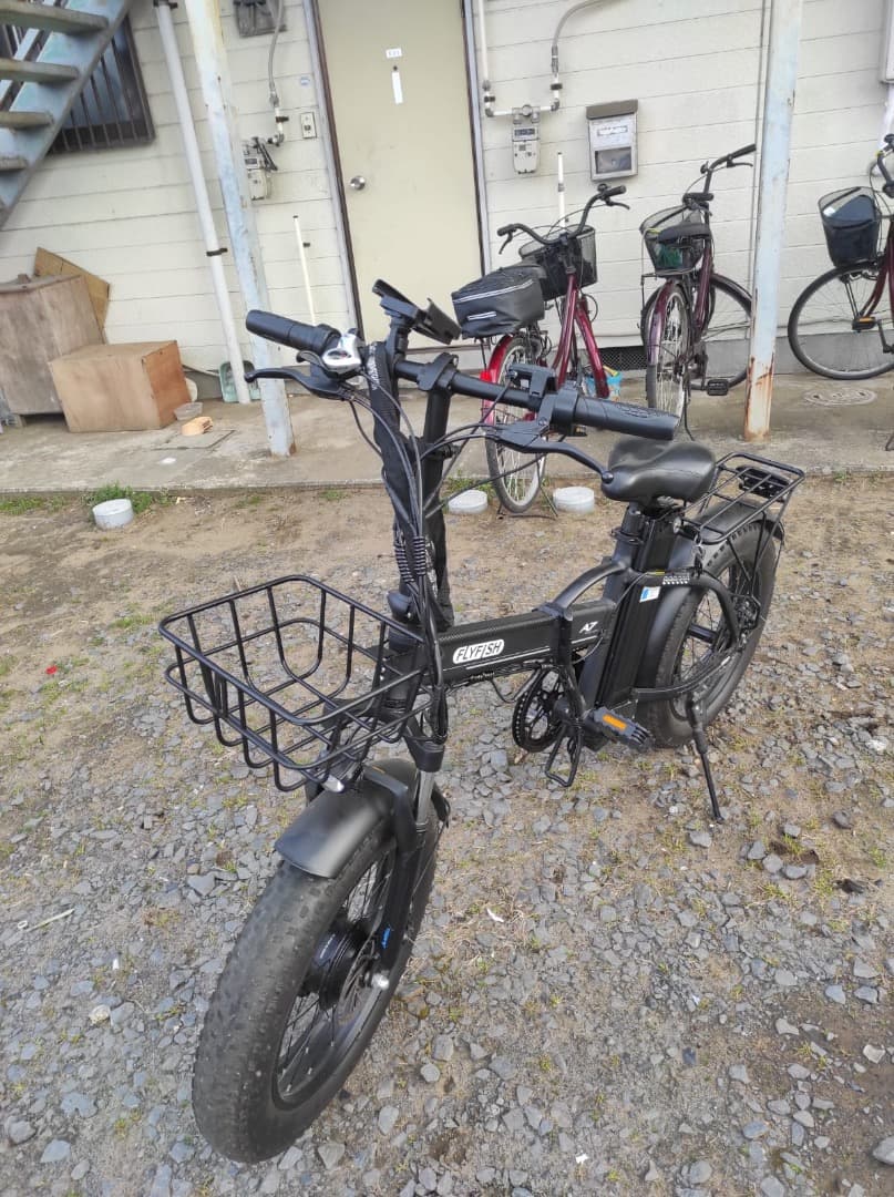 FLY FISH 電動自転車 前輪駆動.ジャンク