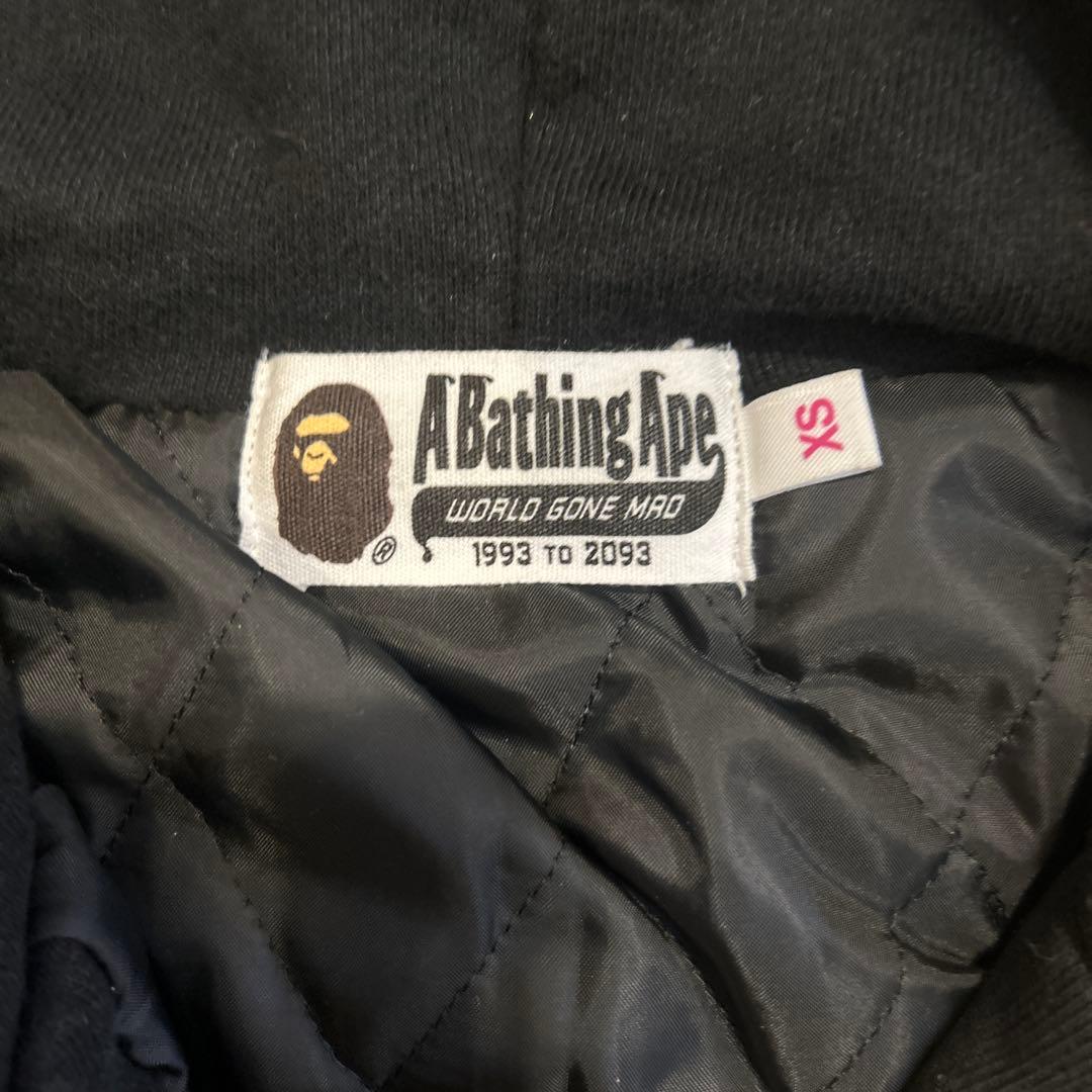 A BATHING APE エイプ シャーク　キルティング　レディース