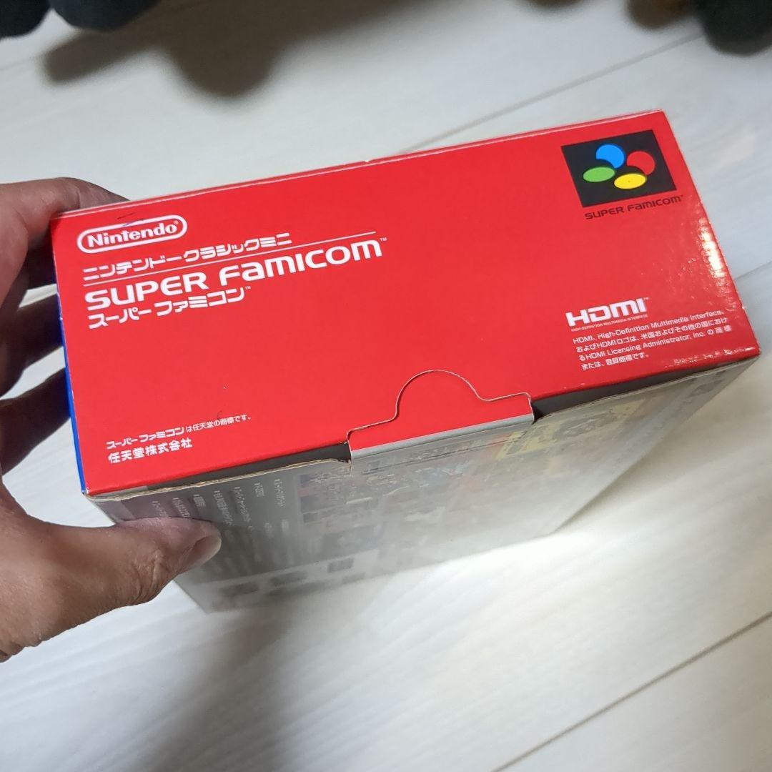 新品未使用　ニンテンドークラシックミニ　スーパーファミコン