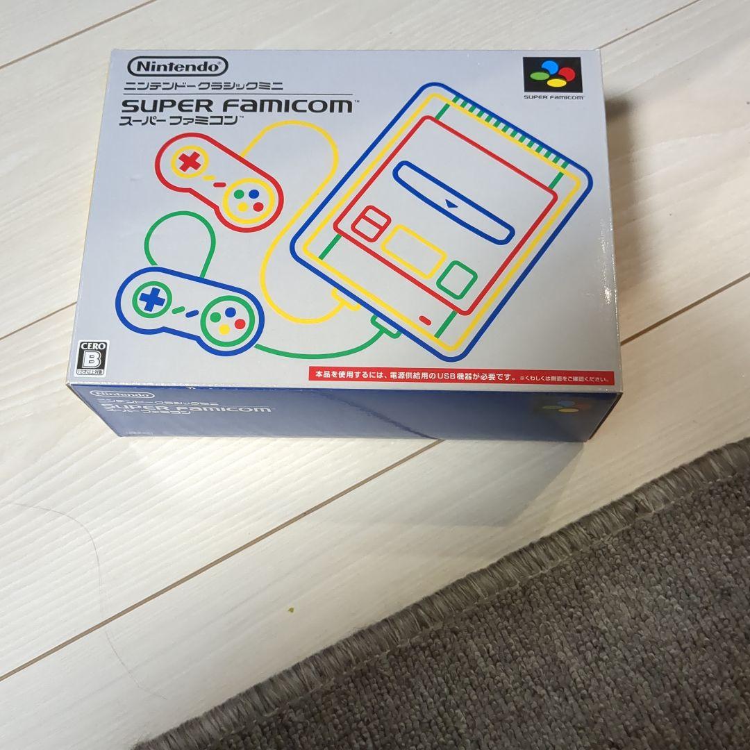 新品未使用　ニンテンドークラシックミニ　スーパーファミコン