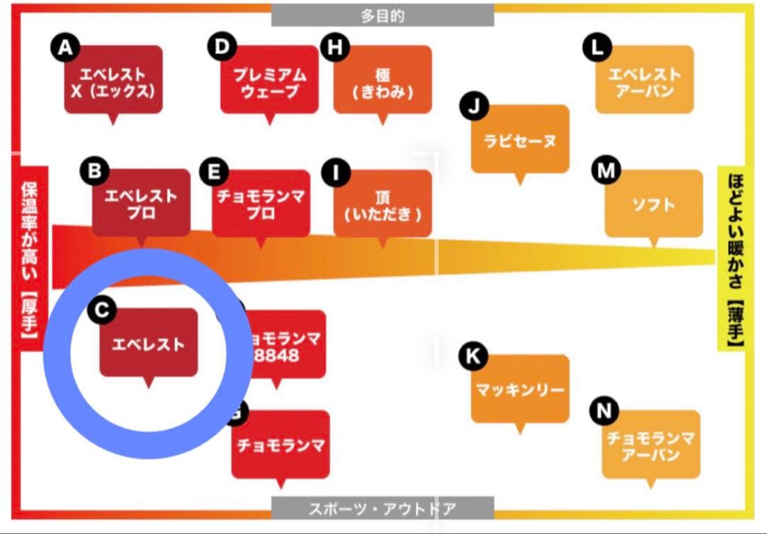 【新品未使用】ひだまり肌着 エベレスト 紳士用タイツ ブラック サイズLL