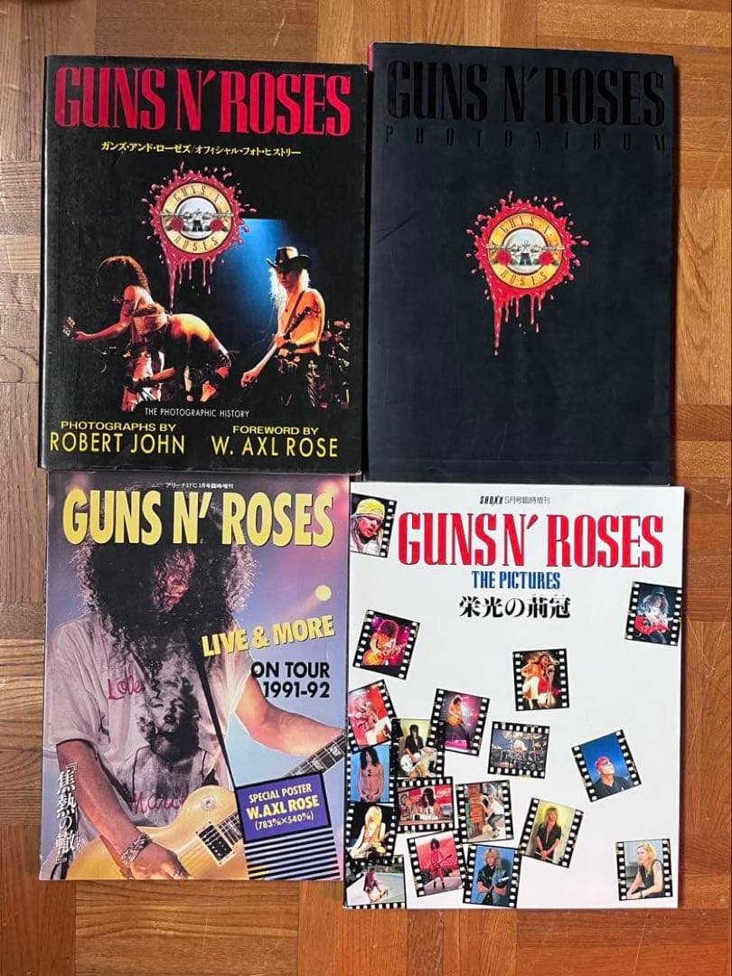 GUNS N' ROSES 写真集 ８冊
