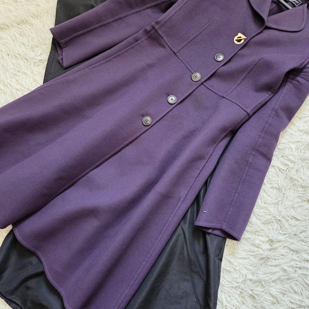 サルヴァトーレフェラガモ　ロングコート　ガンチーニ　カシミヤ　大きいサイズ