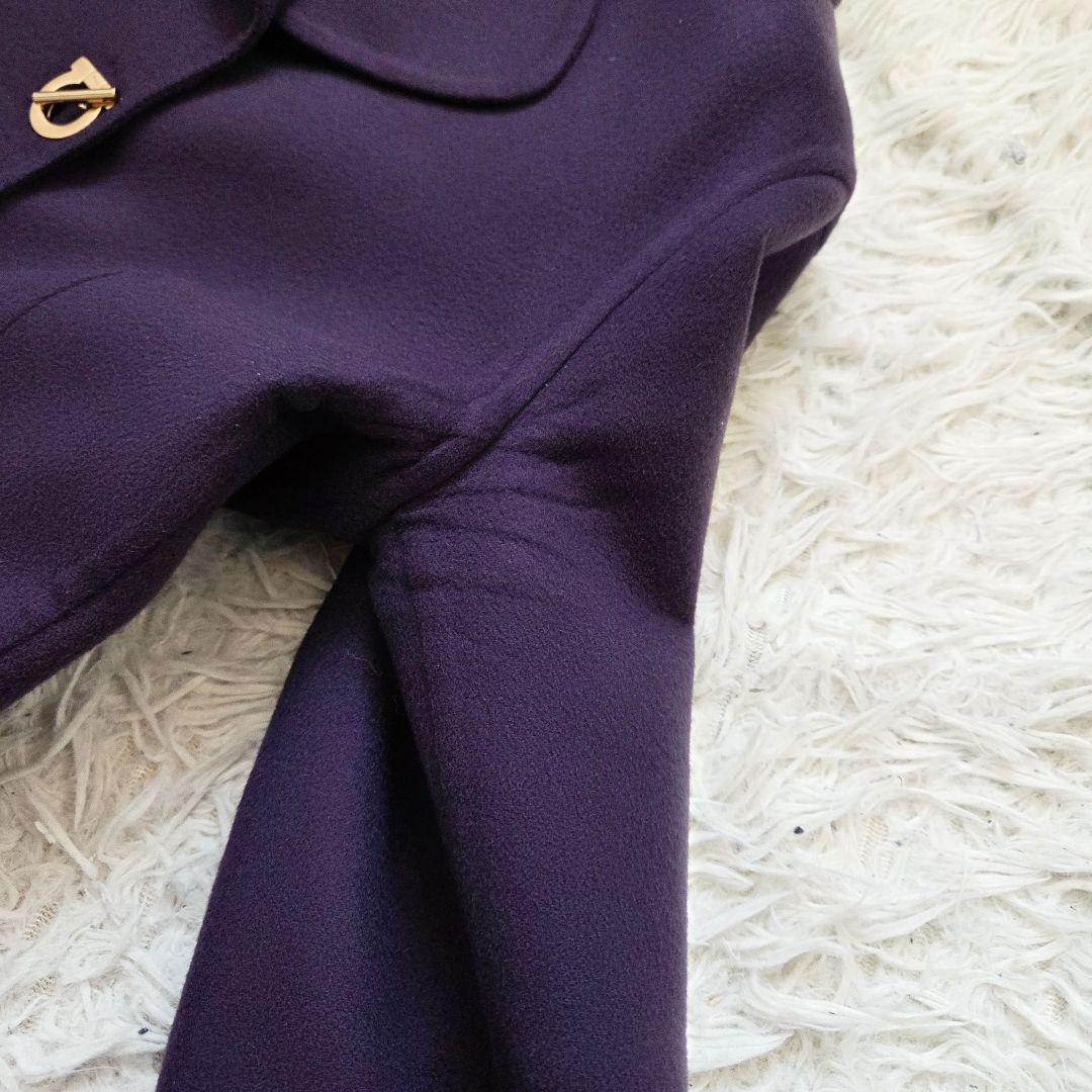 サルヴァトーレフェラガモ　ロングコート　ガンチーニ　カシミヤ　大きいサイズ