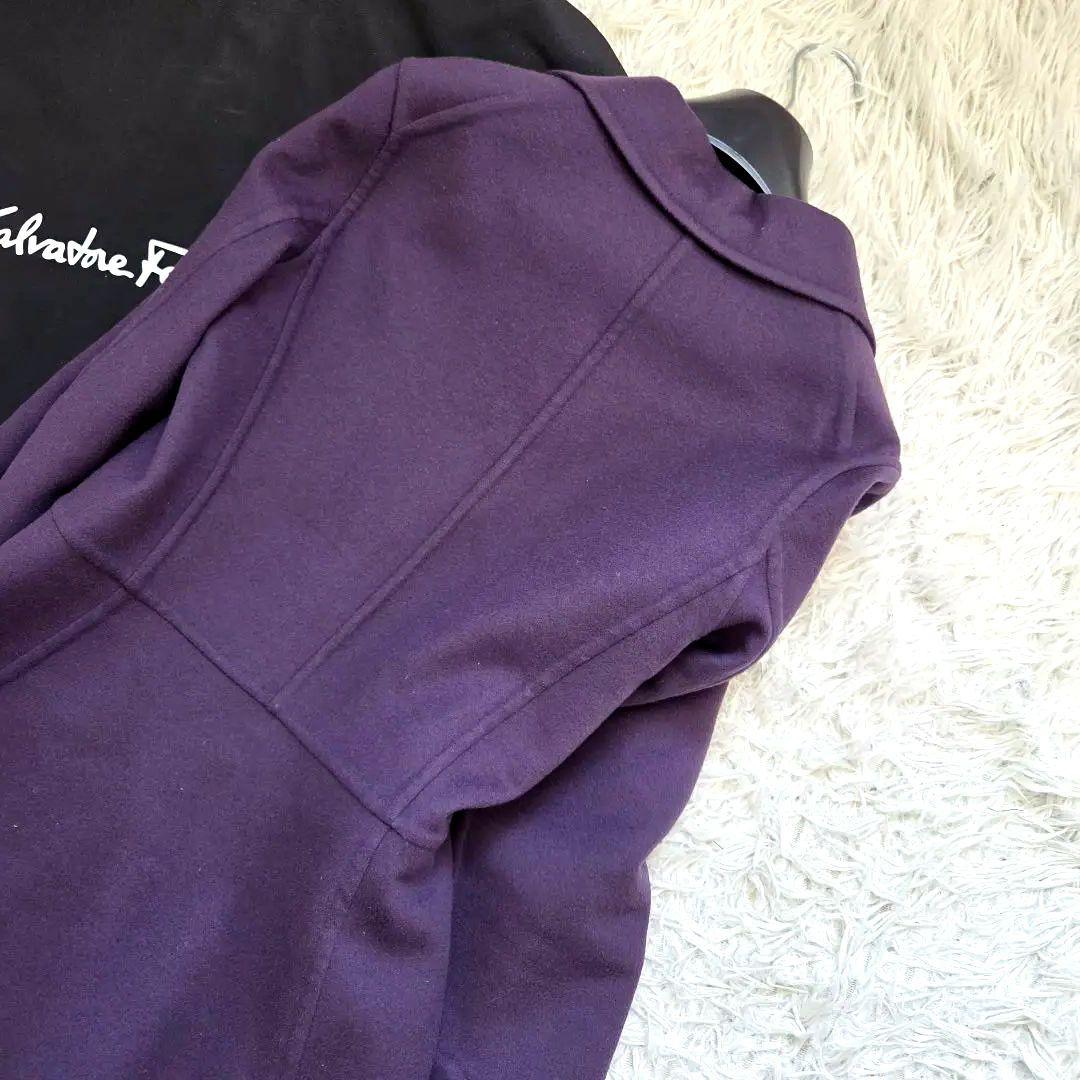 サルヴァトーレフェラガモ　ロングコート　ガンチーニ　カシミヤ　大きいサイズ