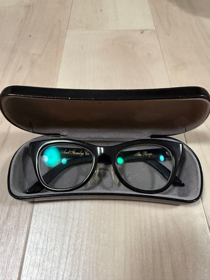 ANDFAMILYS The Purge 跳ね上げサングラス 鯖江 BLCAK