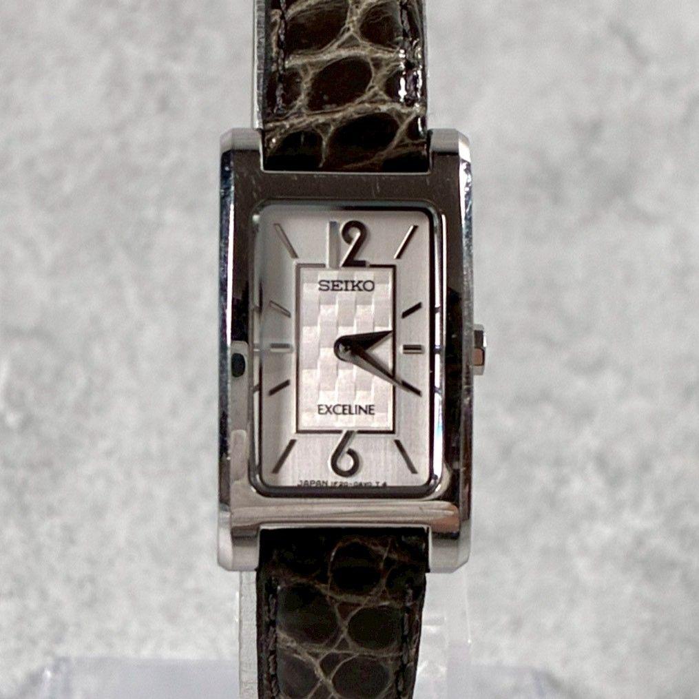 SEIKO セイコー 腕時計 レクタンギュラー エクセリーヌ クォーツ