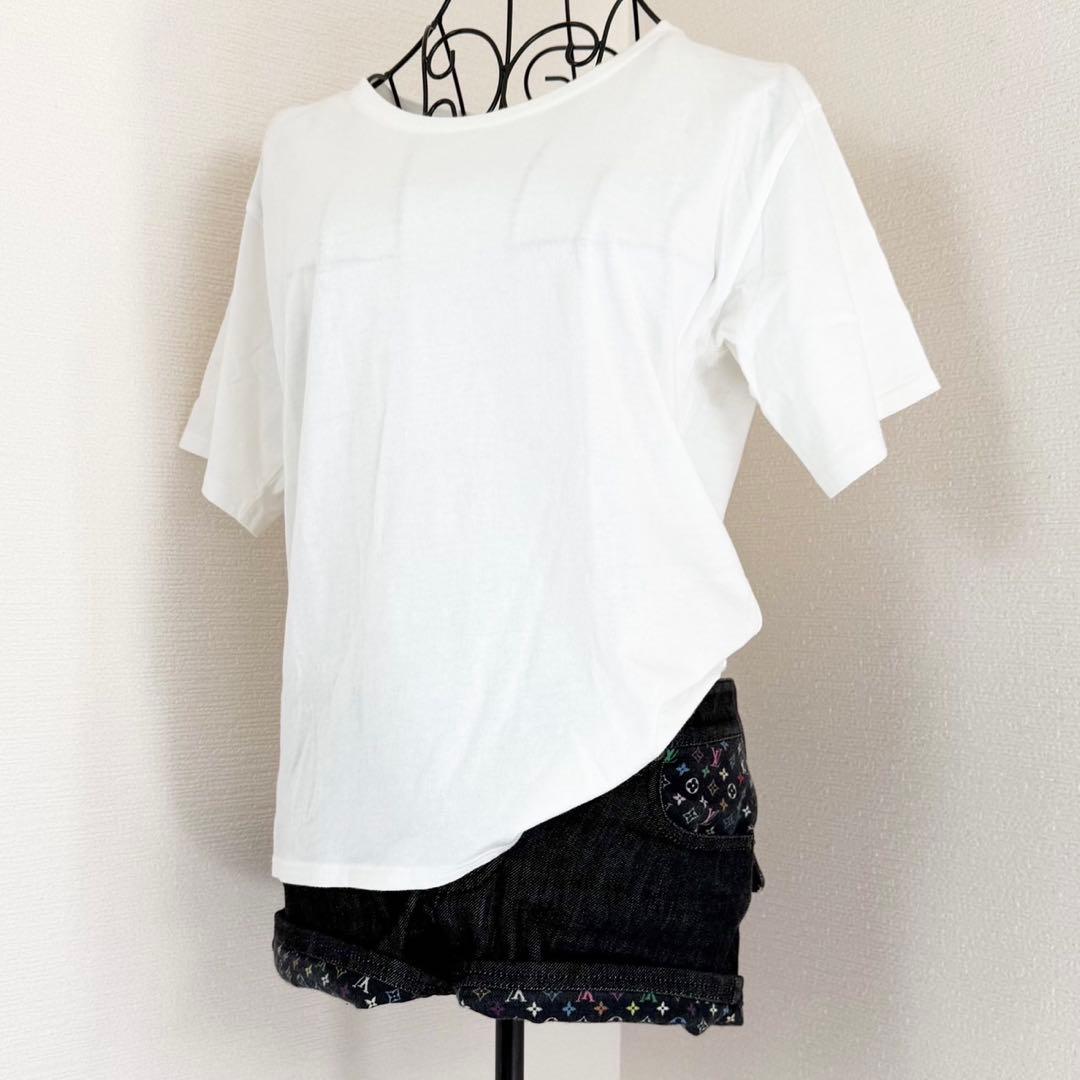 LOUIS VUITTON デニムショートパンツ モノグラム マルチカラー 36