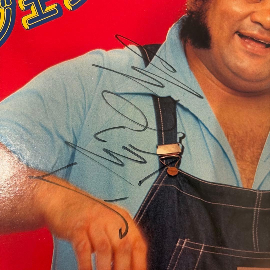 【サイン有り】高見山大五郎 スーパー☆ジェシー レコード