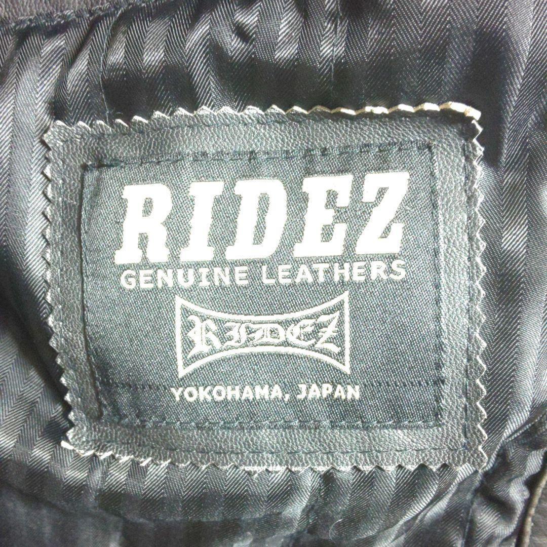 RIDEZ 革ジャン 羊革 本革 55%引き 中古 美品　半額以下