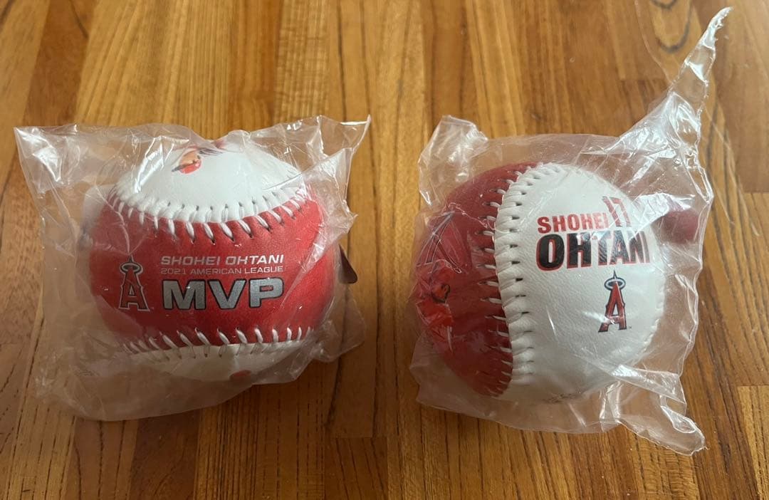 【希少‼️ 完全未開封‼️】大谷翔平 初MVP記念ボール& Angeles ボール