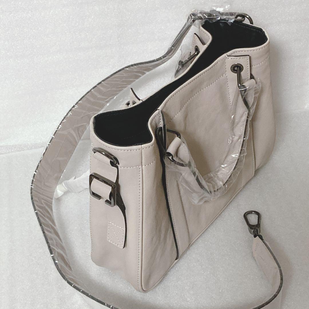 ★kinaco様★ロンシャン レザーショルダーバッグ argile アイボリー