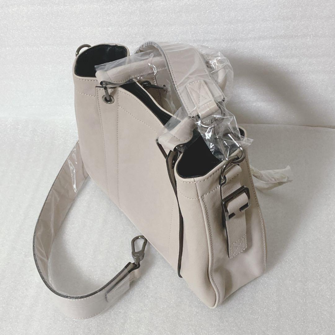 ★kinaco様★ロンシャン レザーショルダーバッグ argile アイボリー