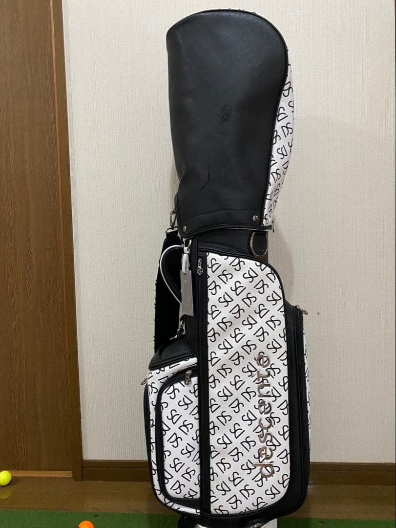 デサントゴルフ レディース キャディバッグ(8.5型) グラフィックデザイン