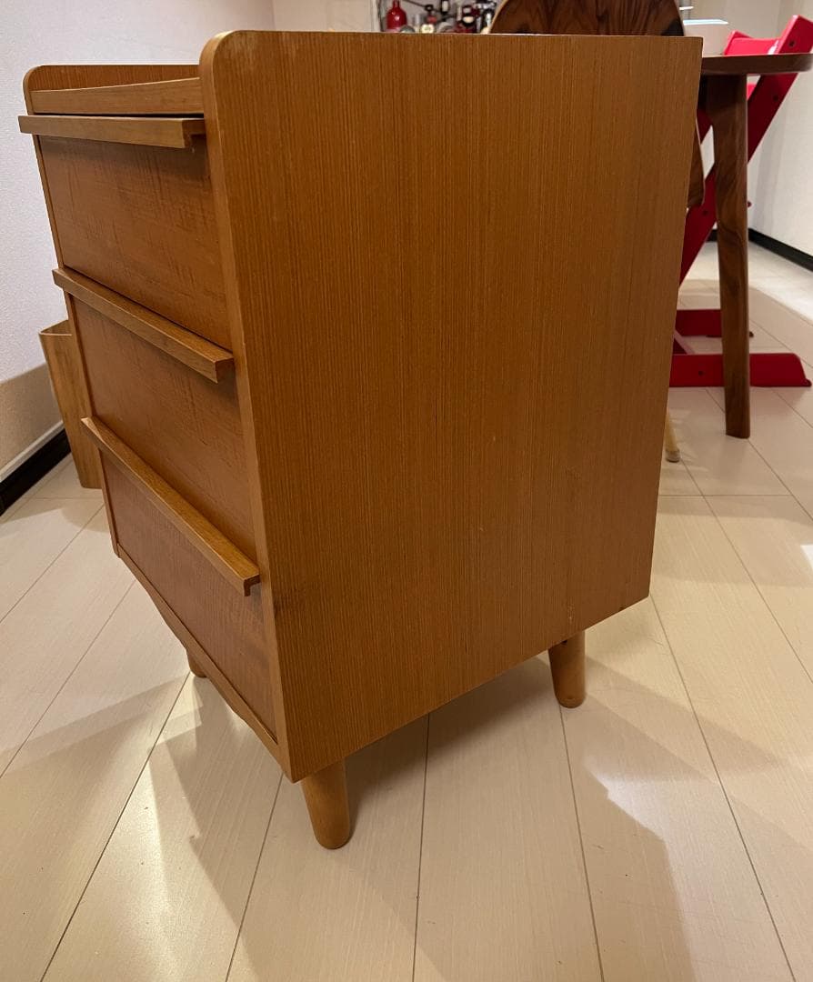 unico ALBERO ウニコ　アルベロ 3段チェスト　廃盤品◆◇チーク材