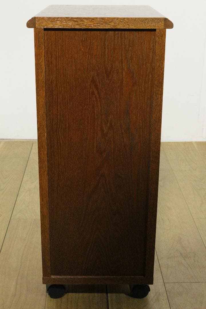 電*子様 三越ブルージュ★3段チェスト★キャスター付き★木製家具★