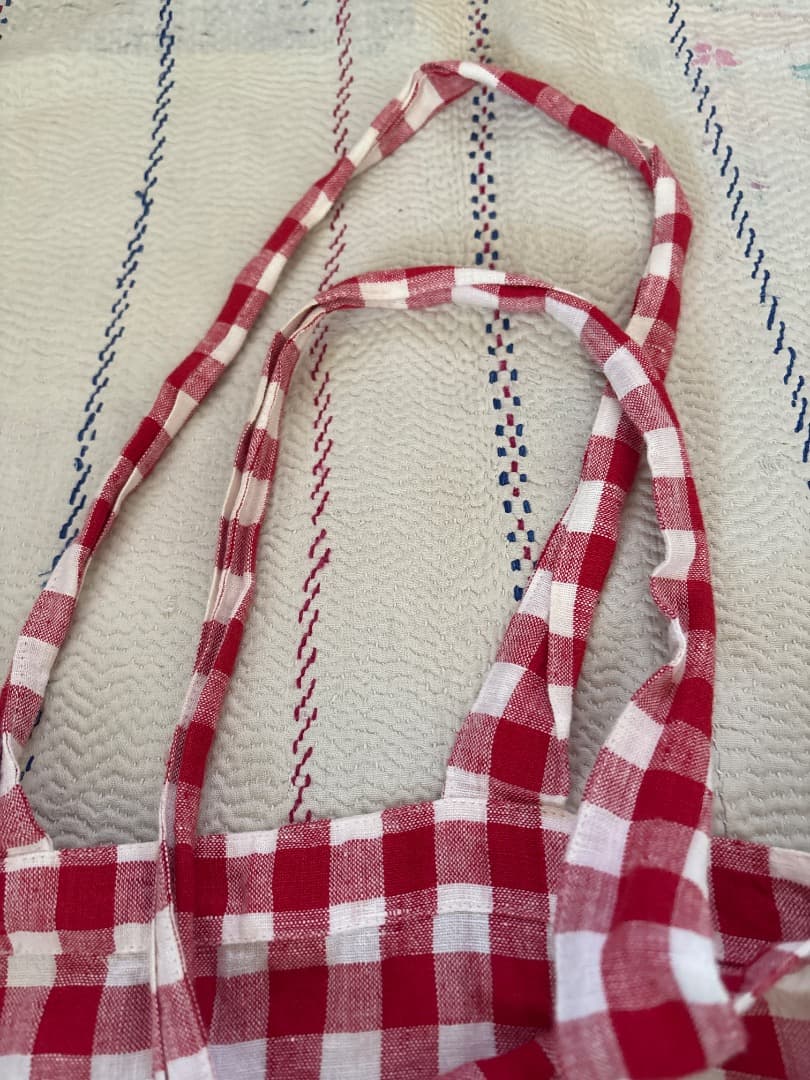 ロングトラックフーズ　ギンガムチェック柄オリジナルbag2枚set 岡尾美代子