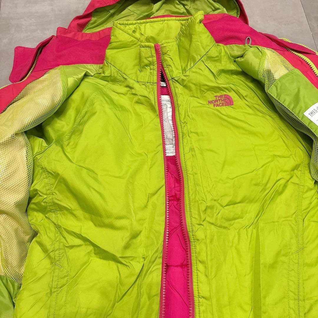 美品　ノースフェイス　スキーウェア　スノーウェア　150 スノボ　キッズ