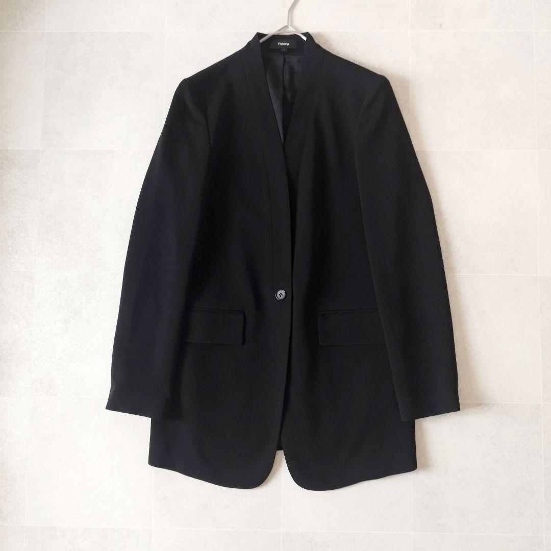 【近年モデル】定価4.9万Theory シンセティッククレープフルードジャケット