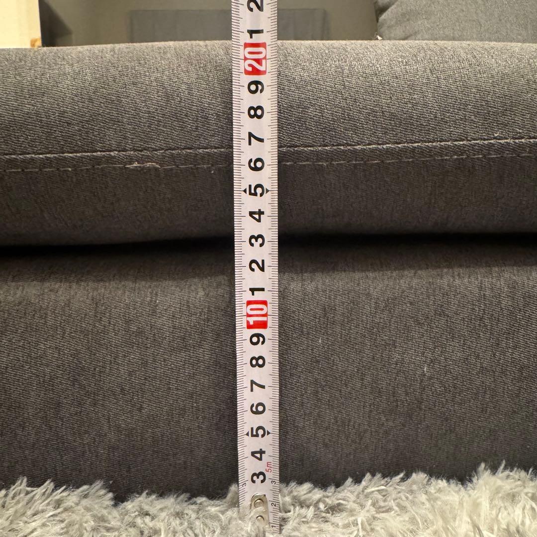 ローソファ　3人掛け　182cm 高さ約21cm 送料込み