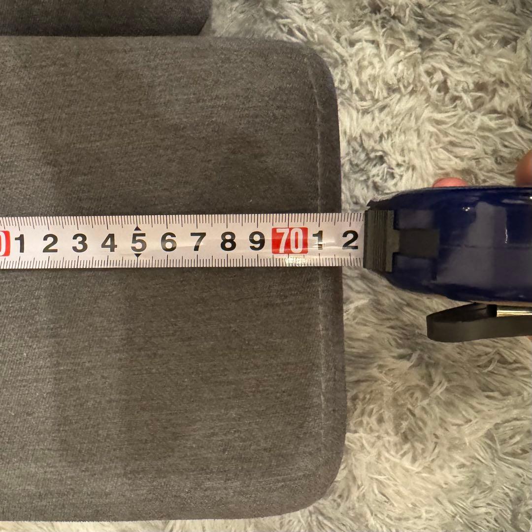 ローソファ　3人掛け　182cm 高さ約21cm 送料込み