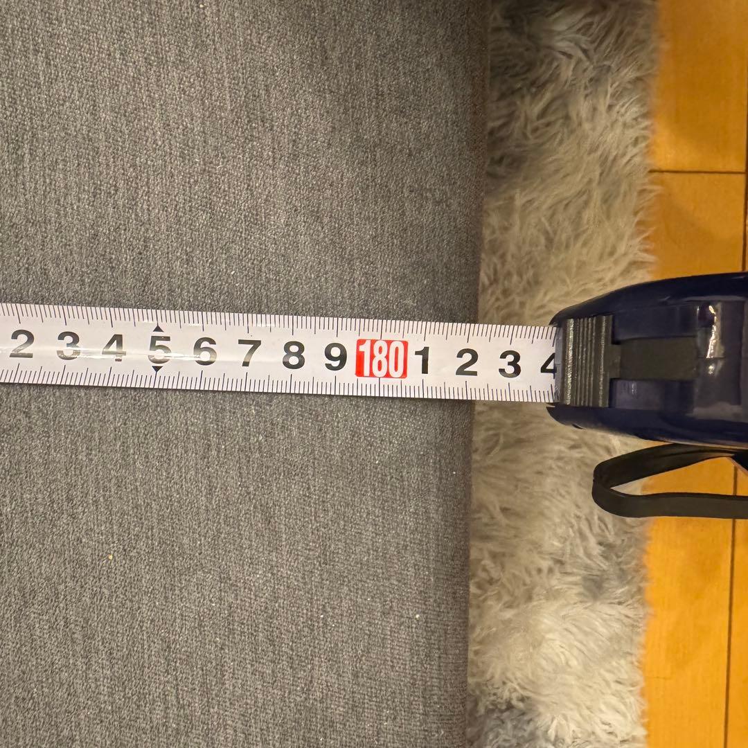 ローソファ　3人掛け　182cm 高さ約21cm 送料込み