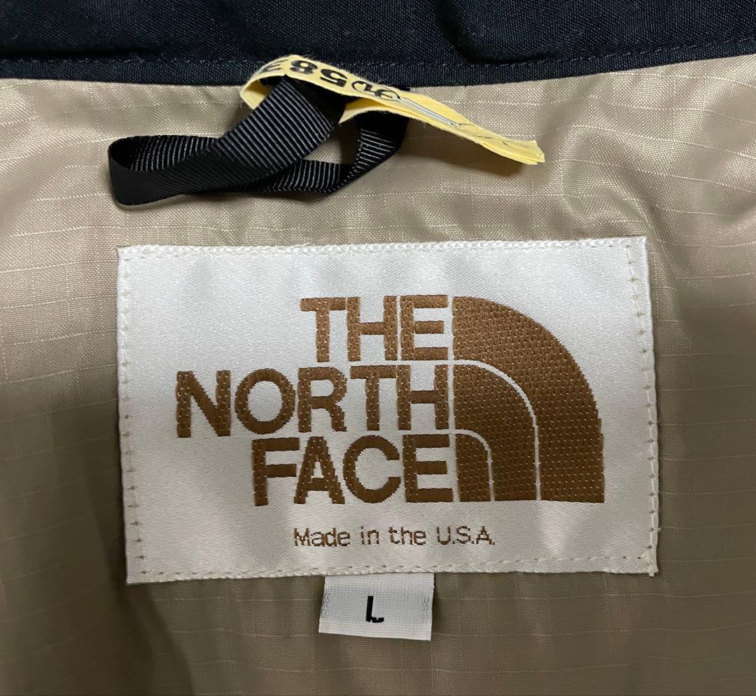 【美品】THE NORTH FACE 茶タグ復刻 シエラダウンベスト 黒 L