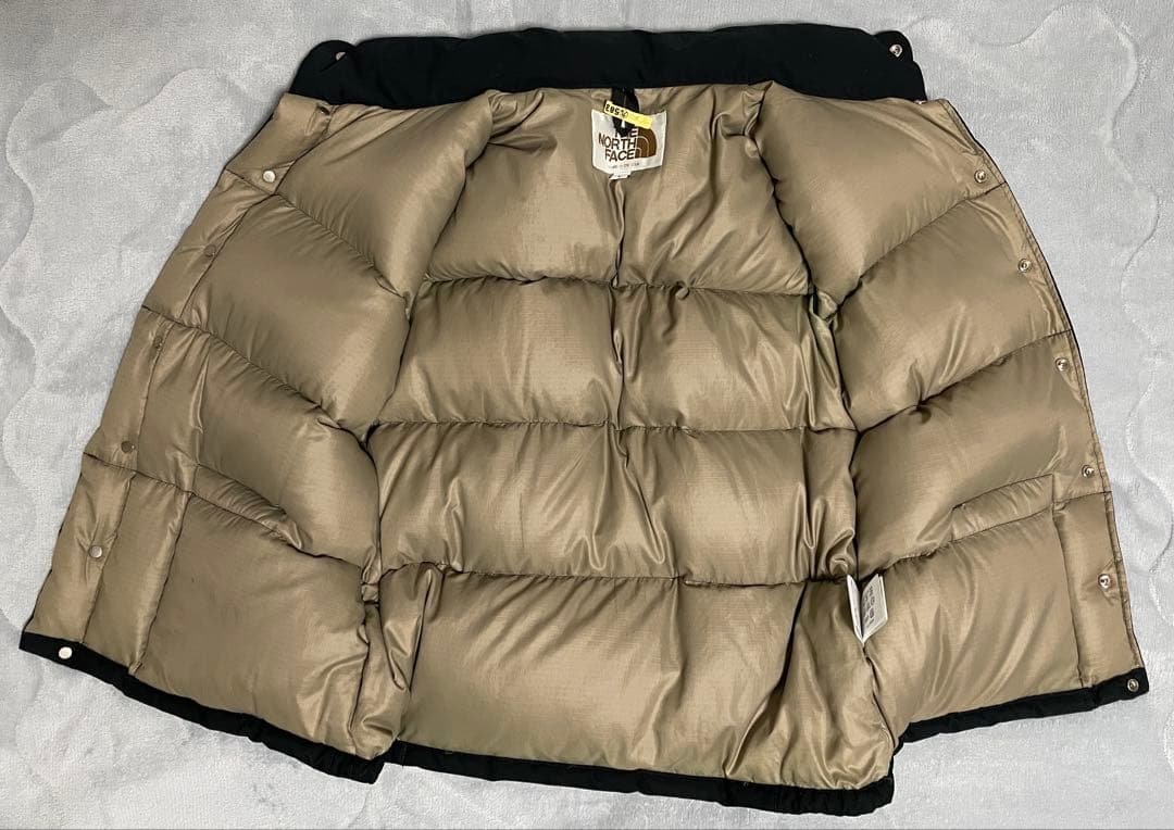 【美品】THE NORTH FACE 茶タグ復刻 シエラダウンベスト 黒 L