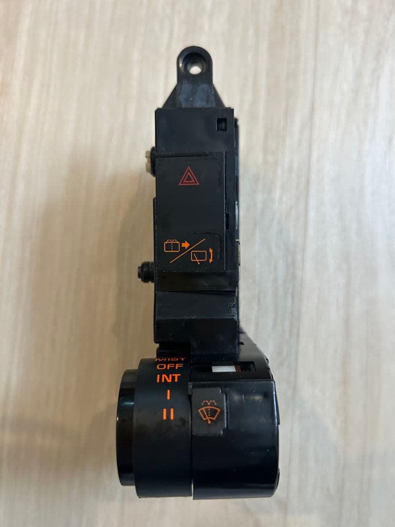 RX7fc3sメーターパネル動作確認済みライト.ウィンカー.ワイパースイッチ付き