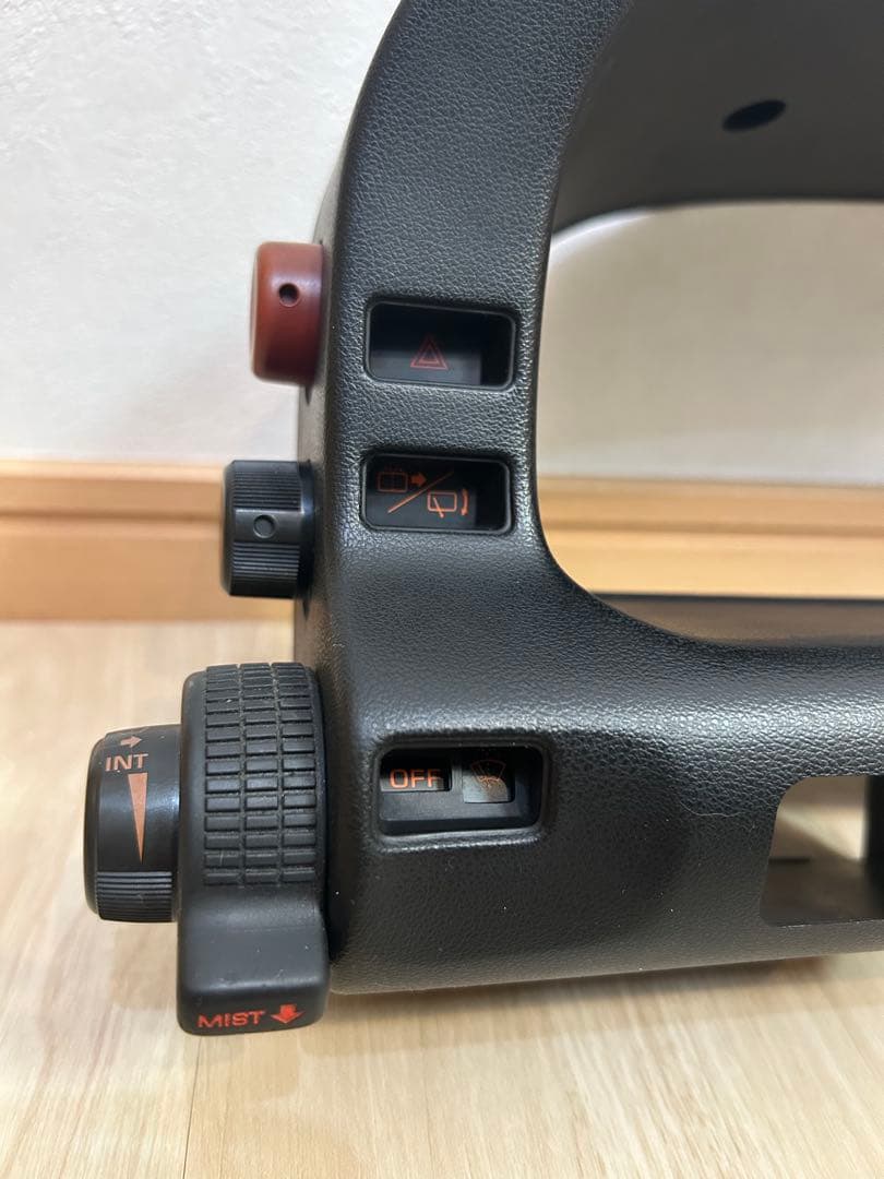 RX7fc3sメーターパネル動作確認済みライト.ウィンカー.ワイパースイッチ付き