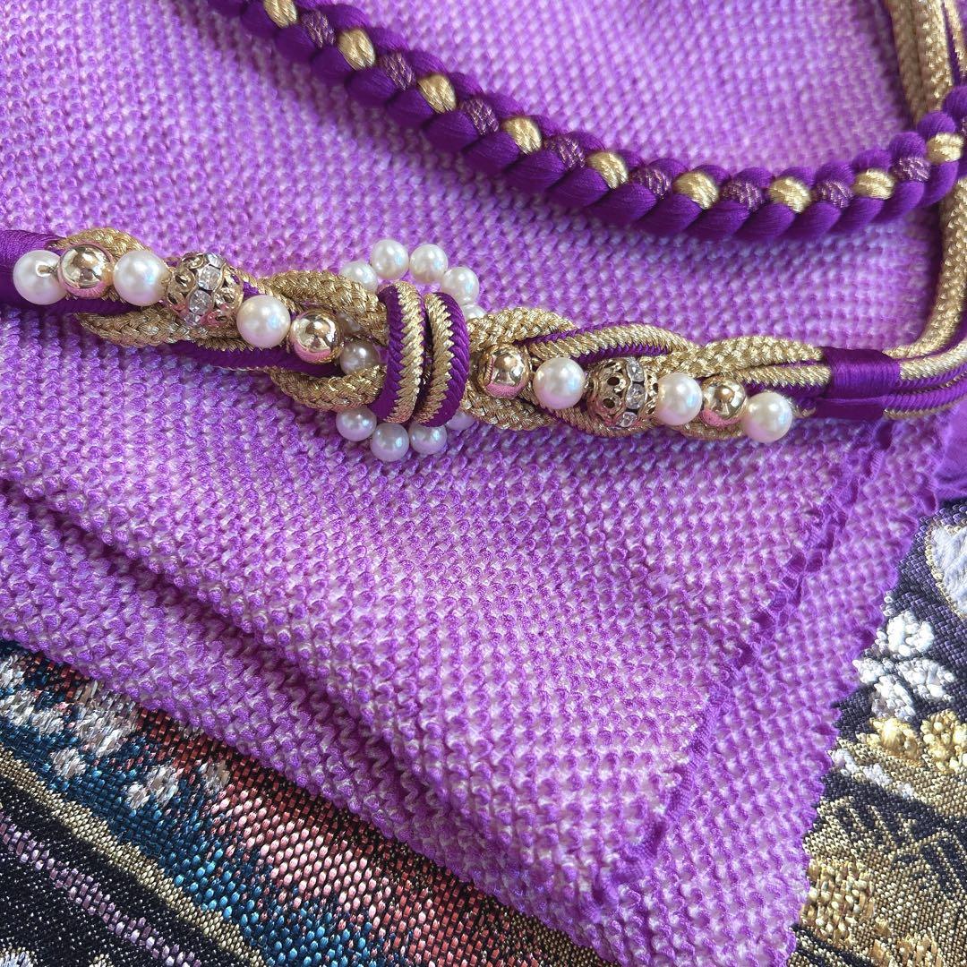 振袖　フルセット　ブラック　黒　正絹　桜　可愛い　成人式　m3