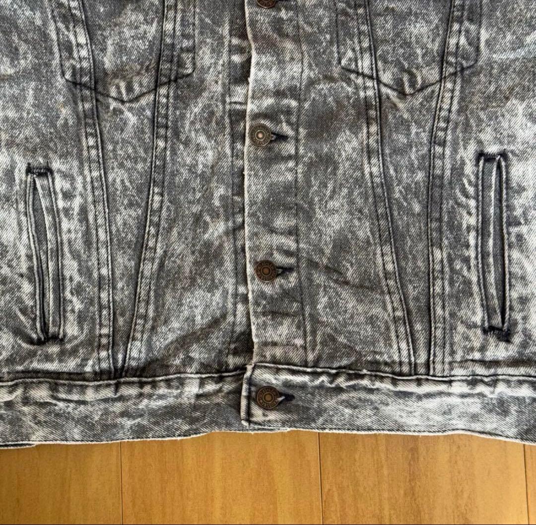 Levi’s 90s USA製 57508-0256 ブラックデニムジャケット