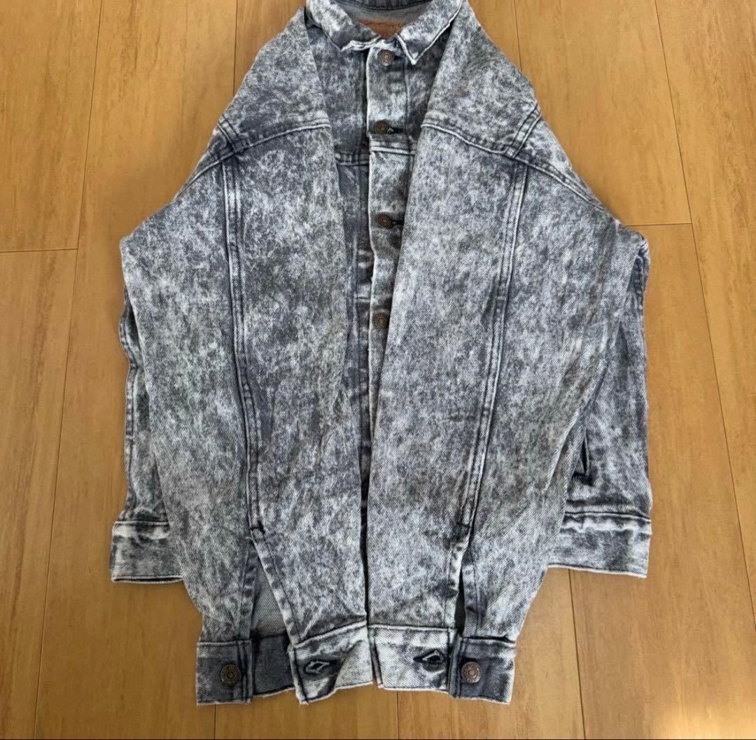 Levi’s 90s USA製 57508-0256 ブラックデニムジャケット