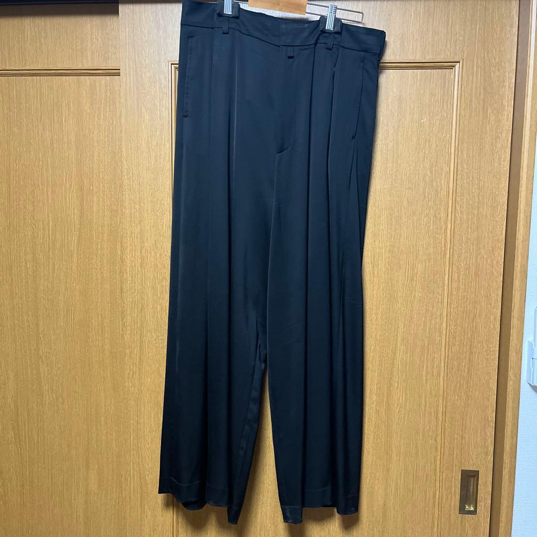 Dries Van Noten タックワイドスラックス