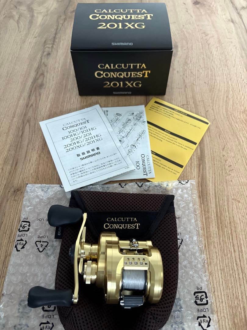 シマノ 21 カルカッタコンクエスト　201XG