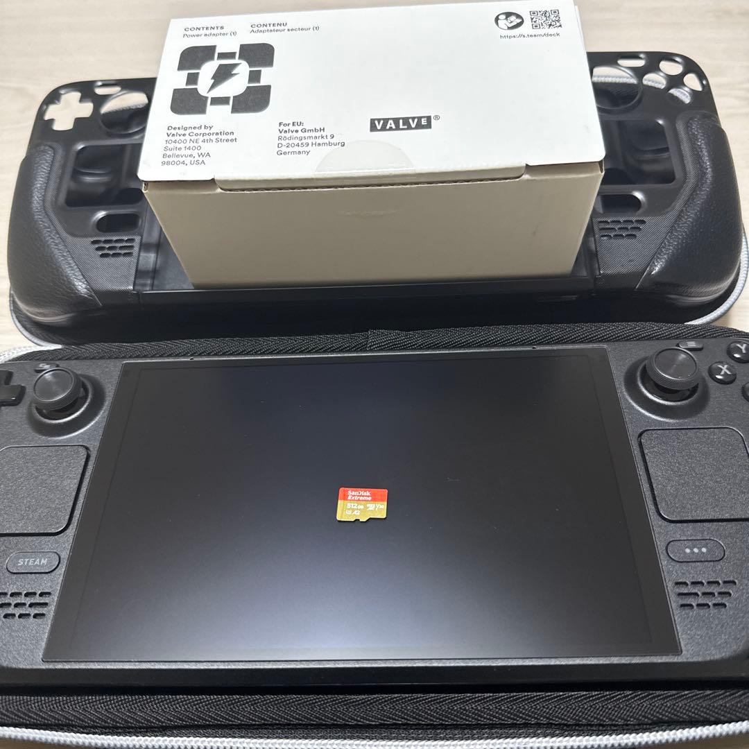その他 Steam Deck oled 512gb+512gbsd