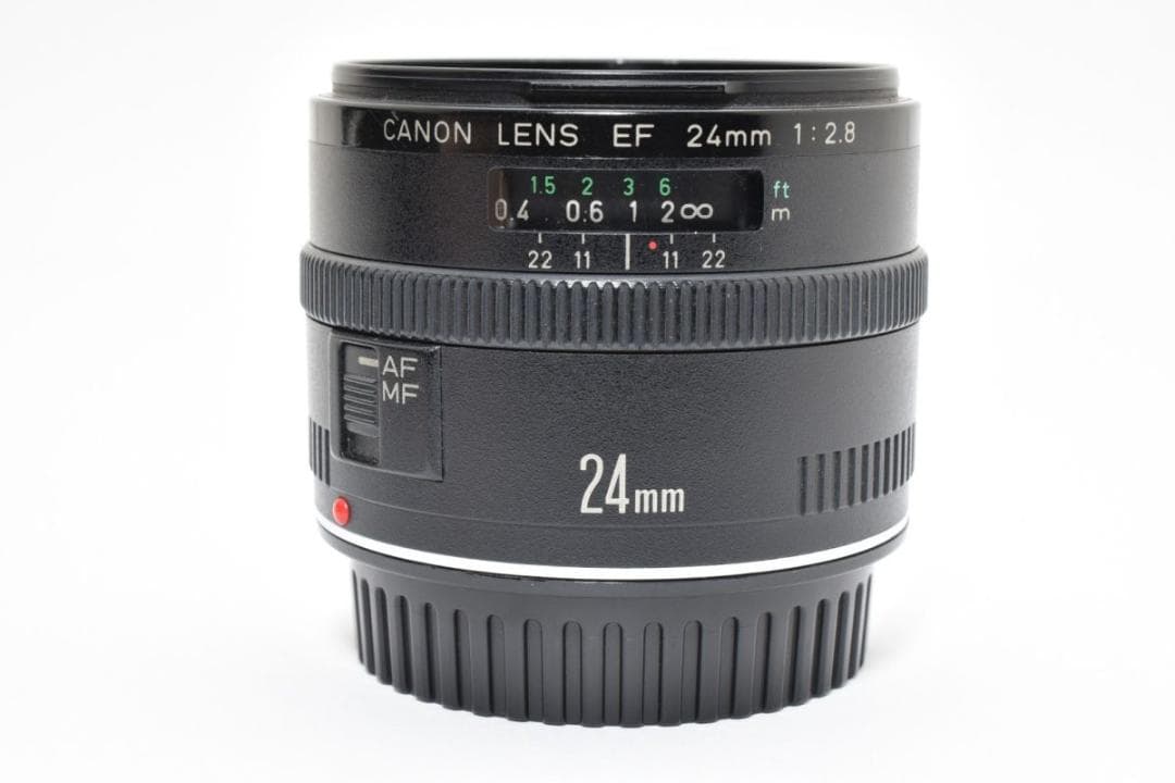 Canon キャノン EF 24mm F2.8 レンズ デジタル一眼レフカメラ