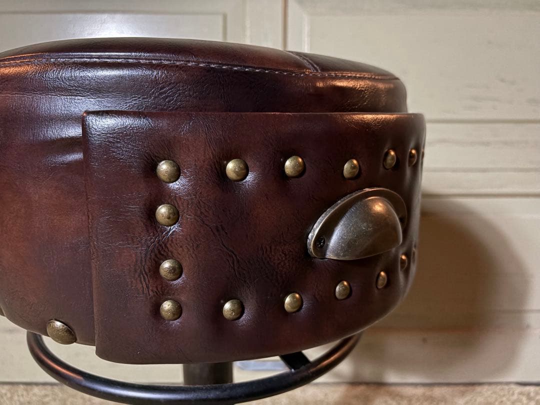 ヴィンテージ ガス圧昇降式 キャスター付き スツール Craftsman